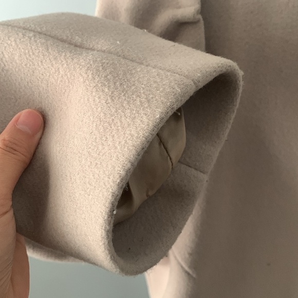 Zara fall coat in beige - Picture 3 of 4